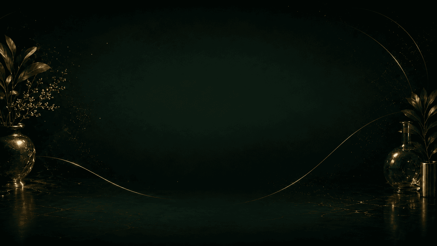 A dark green Taby horizon with warm light